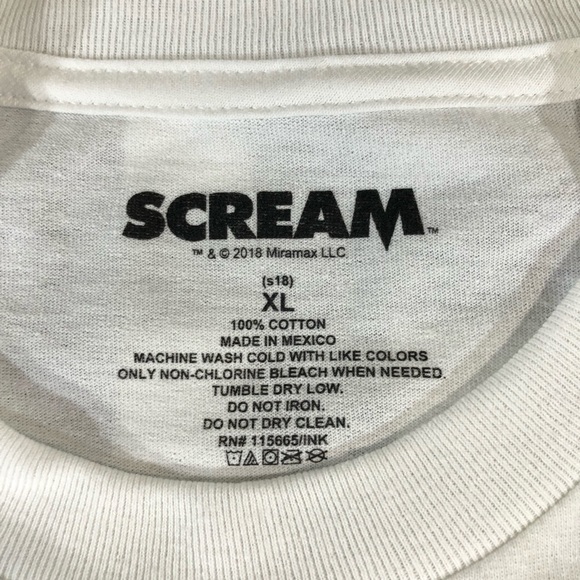 Scream Official Horror Movie T Shirt Crying Home T - Picture 5 of 5